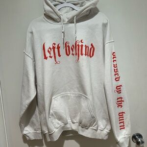 LEFT BEHIND band hoodie